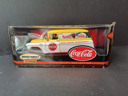 2000 Matchbox GMC Panel Van Coca-Cola collection 1:18 scale