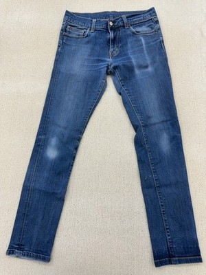 Carhartt Herren Blue Rebel Pant Slim Tapered Jeans 30x32