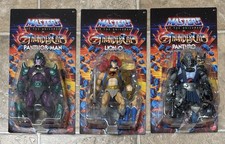 Masters of the Universe Origins ThunderCats Wave 3 Panthor-Man Lion-O Panthro