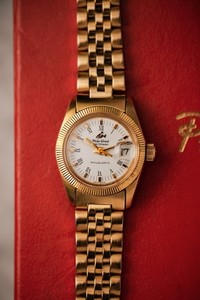Authentic Philip Watch Caribbean Philquartz Lady, Ref. 4973, gold plated, full set
