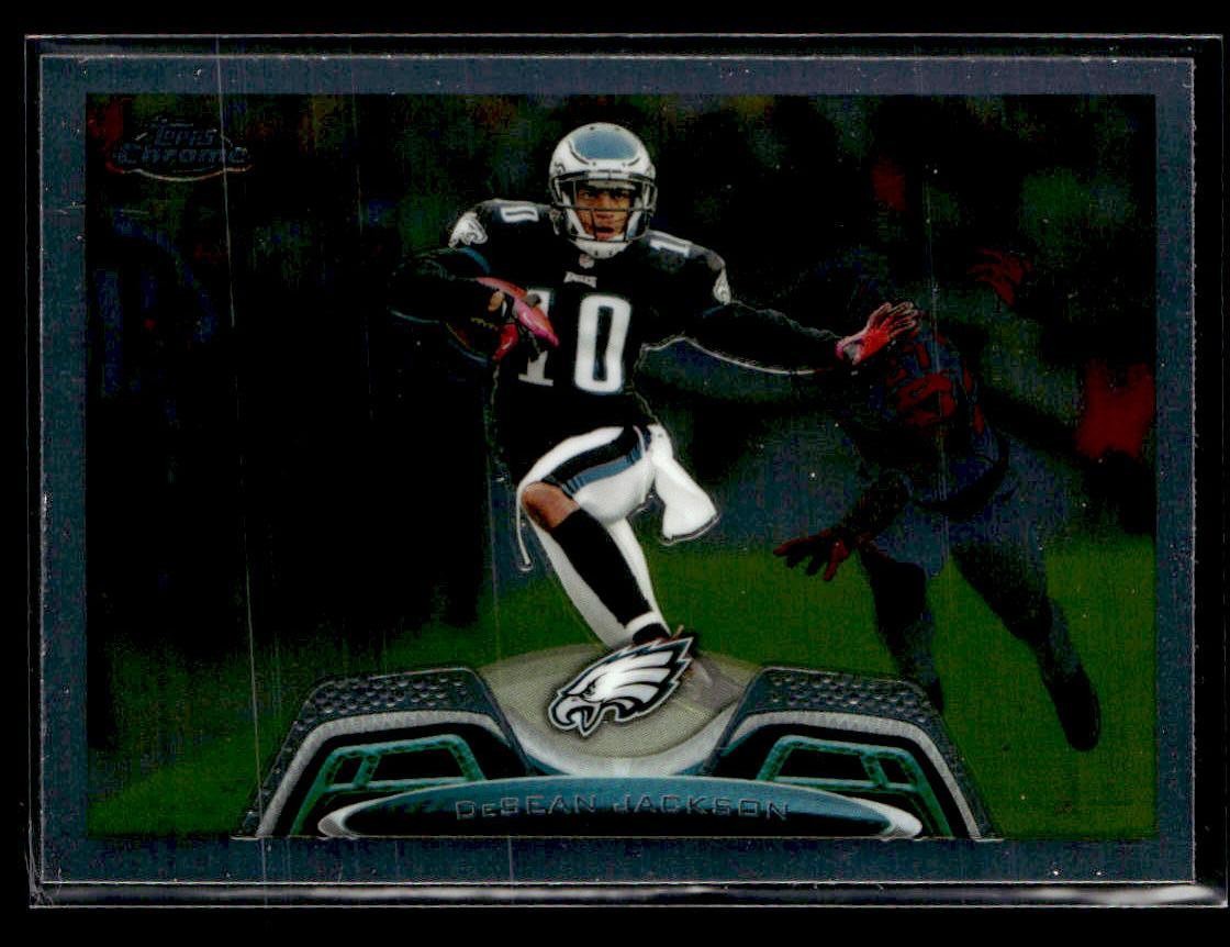 2013 Topps Chrome #143 DeSean Jackson Card Philadelphia Eagles