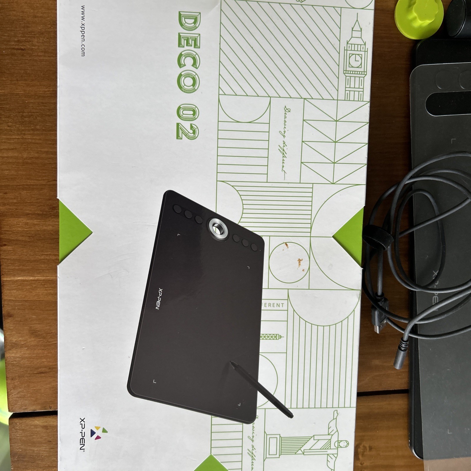 Xp-pen Deco 02 Graphics Drawing Tablet with Pen