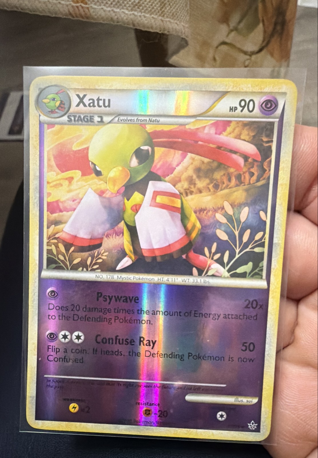 Xatu 11/95 Unleashed Reverse Holo