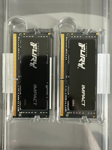 Kingston FURY Impact 32GB (2 x 16GB) DDR4-3200 Dual Rank (KF432S20IB1K2/32) - Picture 2 of 4