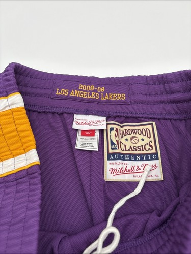 Lakers Mitchell & Ness Authentic Classic Shorts Mens Size 2XL Used LA Showtime - Picture 6 of 8