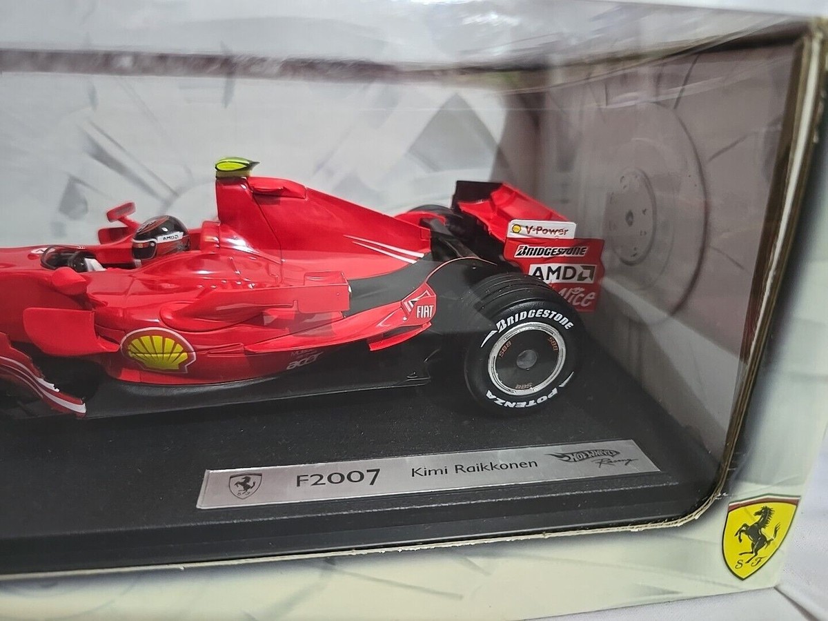 ホットウィール 1/18 FERRARI F2007 Shell #6 FERRARI F2007 KIMI RAIKKONEN 2007 #6 HOTWHEELS N4658 1:18 | eBay