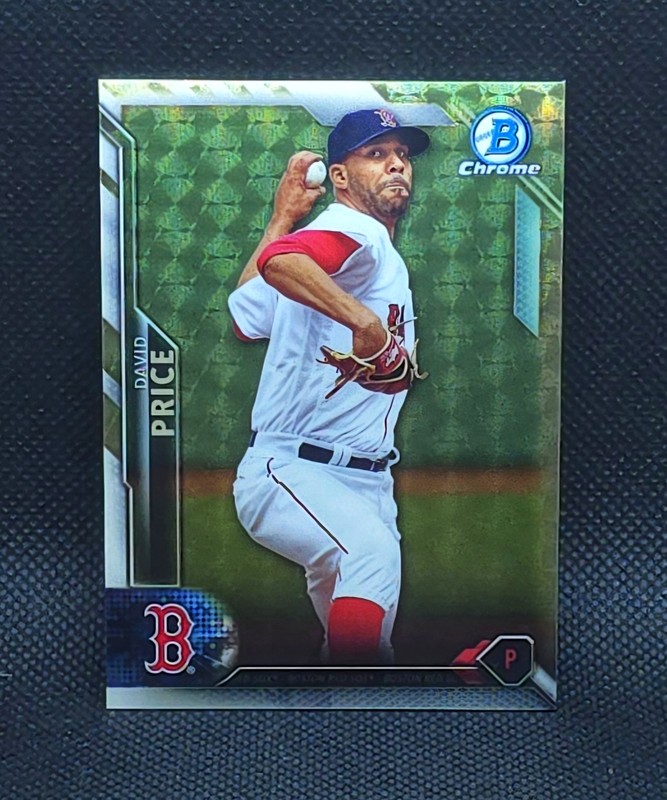 2016 Bowman Chrome DAVID PRICE Superfractor 1/1; Red Sox #49