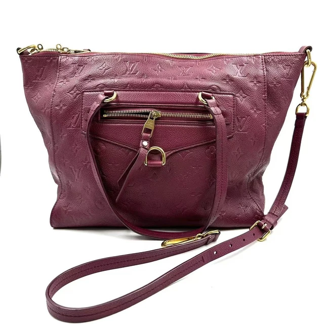 9.10 Live Louis Vuitton Aurore Monogram Empreinte Leather Lumineuse Bag