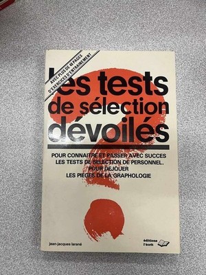 Die Tests Von Selection Angekündigt Jean-Jacques Larane Guter Zustand