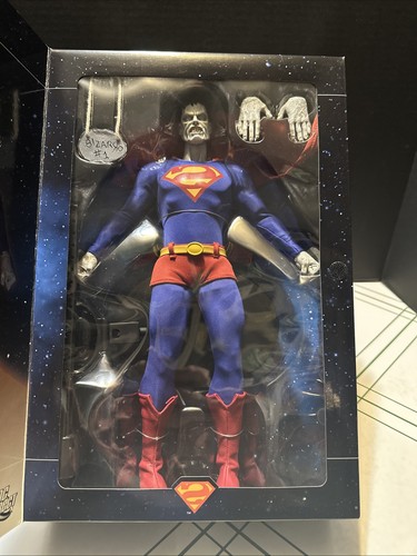DC Direct Bizarro Superman 13" Deluxe Collector Modellino Scala 1:6 / Nuovo con scatola - Foto 4 di 10