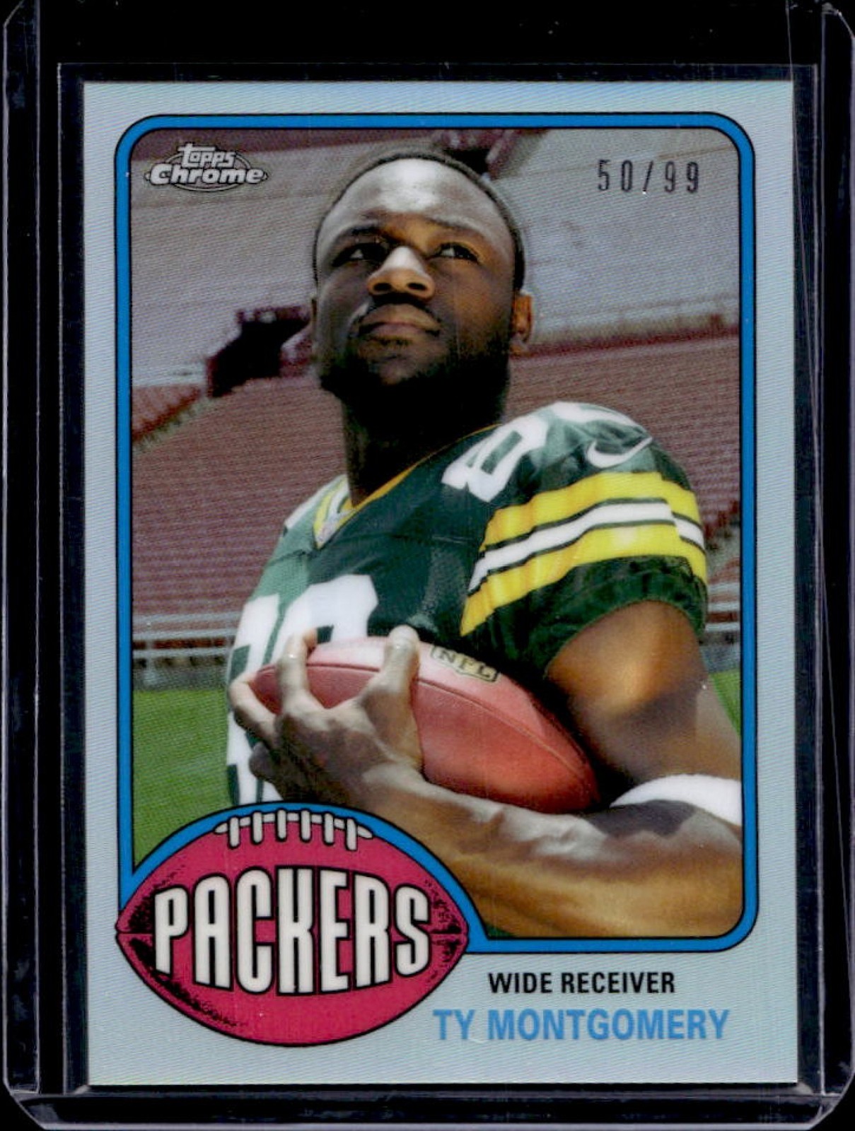 Ty Montgomery Topps Chrome 1976 Topps #76TM Refractor