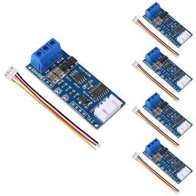 5 Pack TTL to RS485 Adapter Module 3.3V 5V 485 to TTL Signal Single Chip