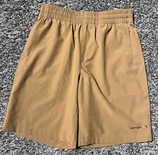 Carhartt Short Boys Beige Medium 10/12 FORCE Lightweight Stretch BS8321-B