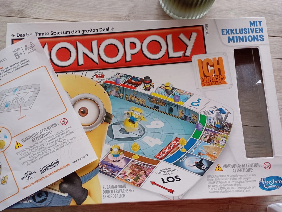 Hasbro Monopoly Ich – Einfach Unverbesserlich | Minions Edition | Brettspiel - Bild 3 von 4