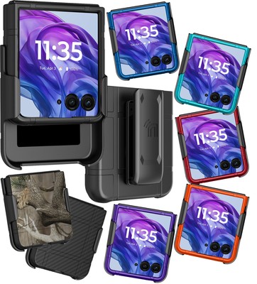 Case & Belt Clip for Motorola RAZR+ 2026/2025/2024 Flip Phone (MOTO RAZR PLUS) | eBay Case & Belt Clip for Motorola RAZR+ 2026/2025/2024 Flip Phone (MOTO RAZR PLUS) | eBay