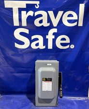 H362 60 Amp Square D 600V Heavy Duty Safety Switch 🟦