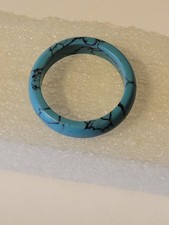 Pressed Turquoise Ring Size 8