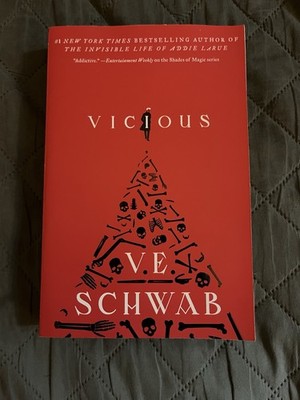 Vicious by v. E. Schwab (2018, Trade Paperback)