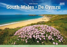 South Wales 2026 A5 Wall Calendar