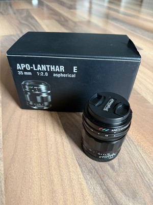 Voigtländer APO-LANTHAR 35mm F/2 Aspherical für Sony E Mount Sehr guter Zustand
