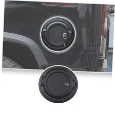 Fuel Filler Door Locking Gas Tank Cap Cover for Hummer H2 2003-2009 Black1