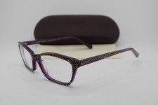 NEW JEAN LAFONT OCEANE 7021 PURPLE GOLD GLITTER AUTHENTIC EYEGLASSES 51-15