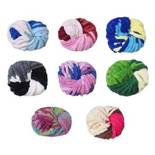 Dickes handgearbeitetes Garn, Dekogarn für Decken, Schal für