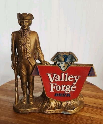 Rare 1956 Valley Forge Beer Bar Swizzle Stick Bottle Holder Adam Scheidt