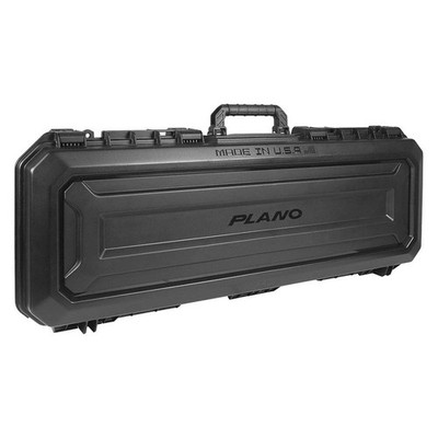 PLANO MOLDING PLA11842 Gun Case,Single,Black,44'' L,17'' W 488F16