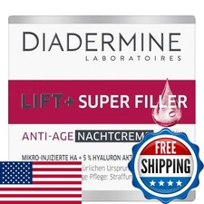 Diadermine Lift + Superfiller crema notte ialuronica 1,76 fl. oz (50 ml)