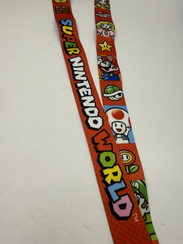 Nintendo Super Mario Bros Lanyard Ticket Holder Universal EPIC Universe 2025 NEW - Picture 3 of 6