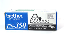 Brother TN-350 2500 Pages Toner Cartridge New In Box