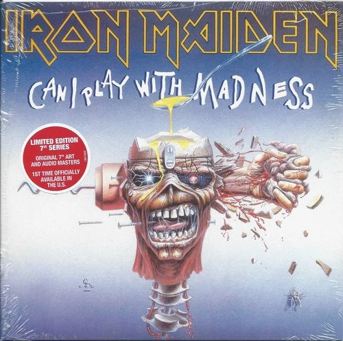 IRON MAIDEN Can I Play With Madness SEALED limited edition 7" series