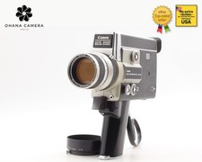Exc 5 w/ Hood Strap Canon Auto Zoom 518 SV Super 8 8mm Movie Camera From JAPAN