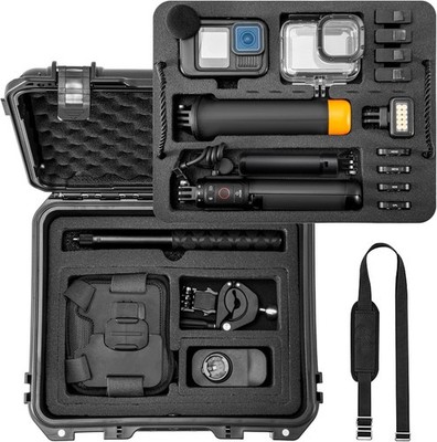 Organizer Hard Case ravel Storage Carrying Case For Gopro Hero 13/12/11/10/9/8