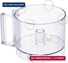 Top with 4 Locking Tabs FP-631AGTXT-1 Food Processor Work Bowl 7-Cup Compatible
