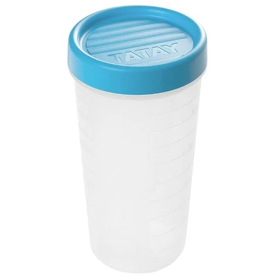 TATAY Food Storage, Airtight, 0.6L of Capacity, Screw Lid, BPA 0.6 L, Blue - Image 1 of 4
