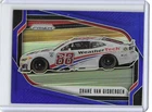 2025 PANINI PRIZM SHANE VAN GISBERGEN RIDES BLUE PRIZM #126 074/199