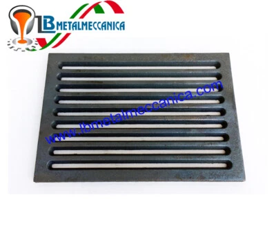 COMPATIBILE JOLLYMEC Grata,Fondello,griglia,ghisa,camino,30x20 cm termocamini ETA KAMINI LB-GC200300