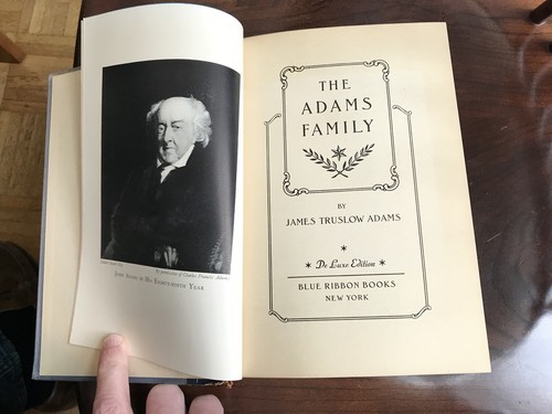 The Adams Family — James Truslow Adams (hardcover) - Bild 3 von 8