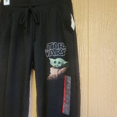 Star Wars Womens Size XS Baby Yoda Joggers Sweatpants Mandalorian Jogger Pants - Picture 2 of 5