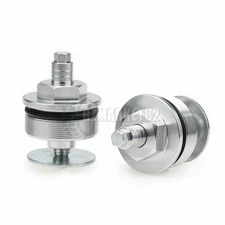 CNC Preload Fork Tube Bolts Caps For Honda XL1000 Varadero Adjustable Pair
