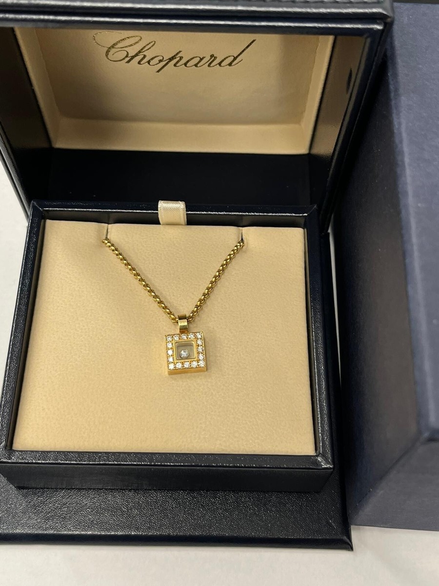Chopard Happy Diamonds 18ct Yellow Gold Pendant