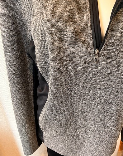 Spyder Raider 1/4 Zip Pullover Sweater Heather Gray - Mens Sz Large - Picture 18 of 24