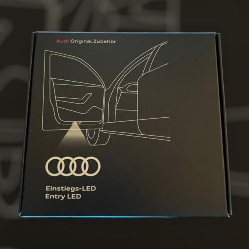 ANNEAUX LUMINEUX DE FLAQUE D'EAU À LED AUDI ENTRÉE FAISCEAUX 4G0052133G OEM (Lot de 2 LED)  - Photo 1/5