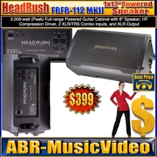 Headrush FRFR-112 MKII Powered Speaker/ 1 Year Manufacture Warranty