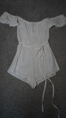 Noa eye-let romper by Sundress