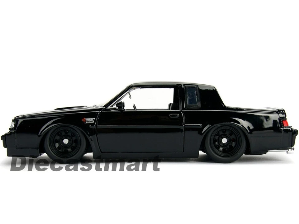 DOM'S BUICK GRAND NATIONAL "FAST & FURIOUS " 1:24 DIECAST CAR JADA BLACK NEW - Image 3 of 4