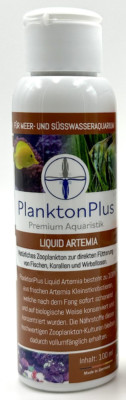 PlanktonPlus Liquid Artemia Zooplankton Futter für Fische Wirbellose 100ml