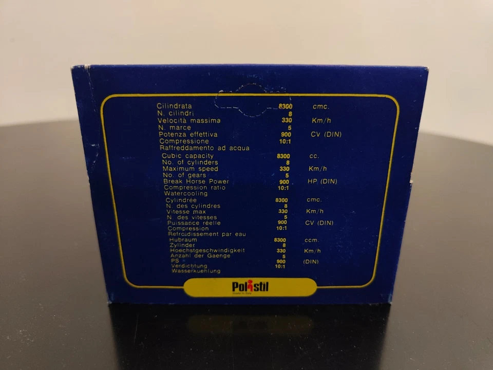 Polistil 1:43 LOLA L&M 260 CAN-AM E33 - nuovo - rarità Vintage - Made in Italy - Immagine 4 di 4